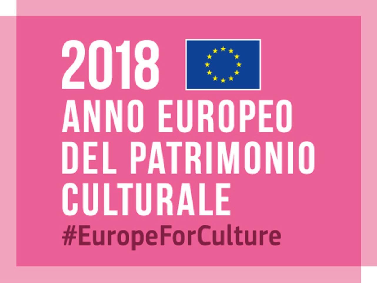 poster 2018 anno europeo del patrimonio culturale
