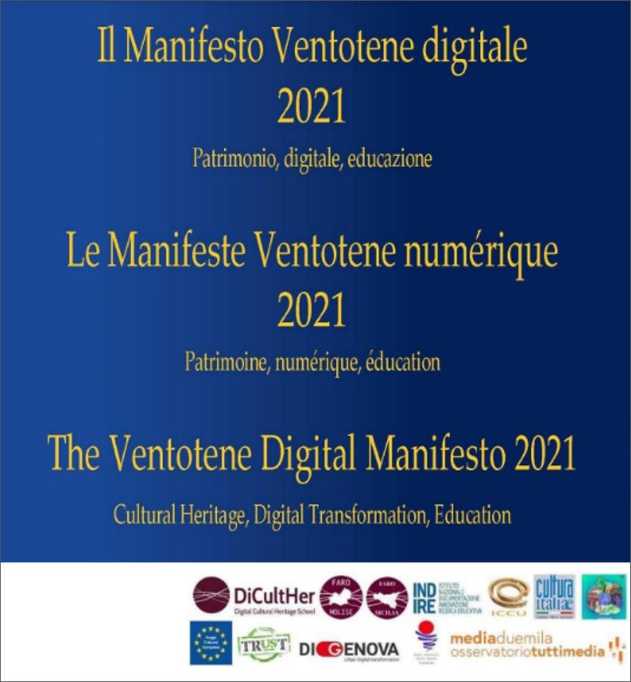 Manifesto ventotene digitale 2021
